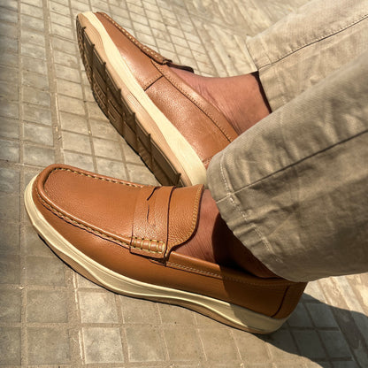 Export Quality Leather Casual shoe for men - M-8