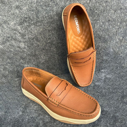 Export Quality Leather Casual shoe for men - M-8